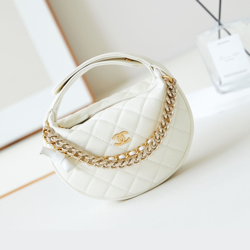 Ch*el top handle bags